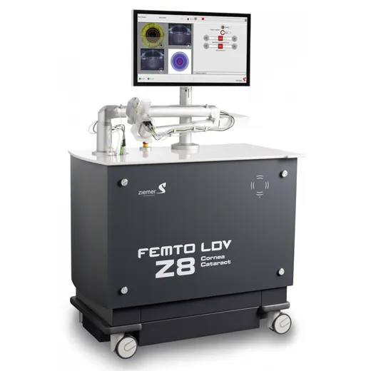 Фемтосекундная лазерная установка Femto LDV Z8 (Ziemer, Швейцария